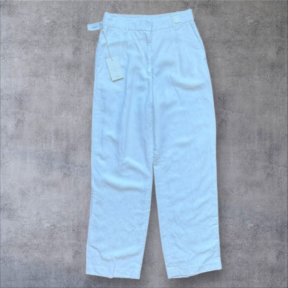 NWT Aritzia Wilfred Effortless Linen Pant - Picture 5 of 8